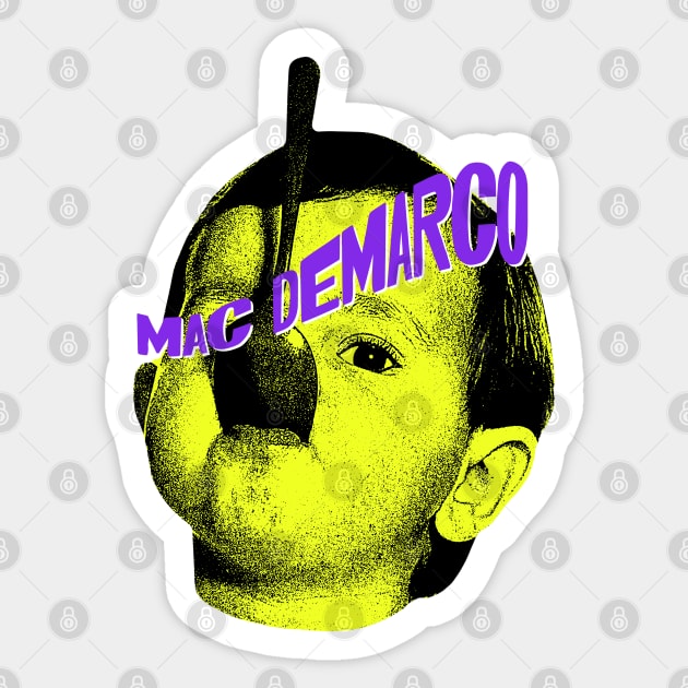 This Is Mac Demarco Sticker by fuzzdevil